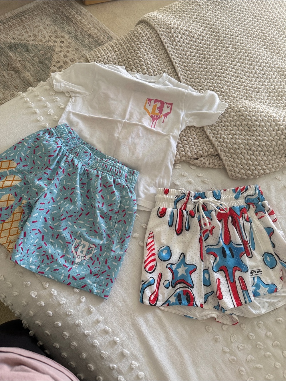 Baseball Lifestyle 101 set and Dirty Mids Shorts
